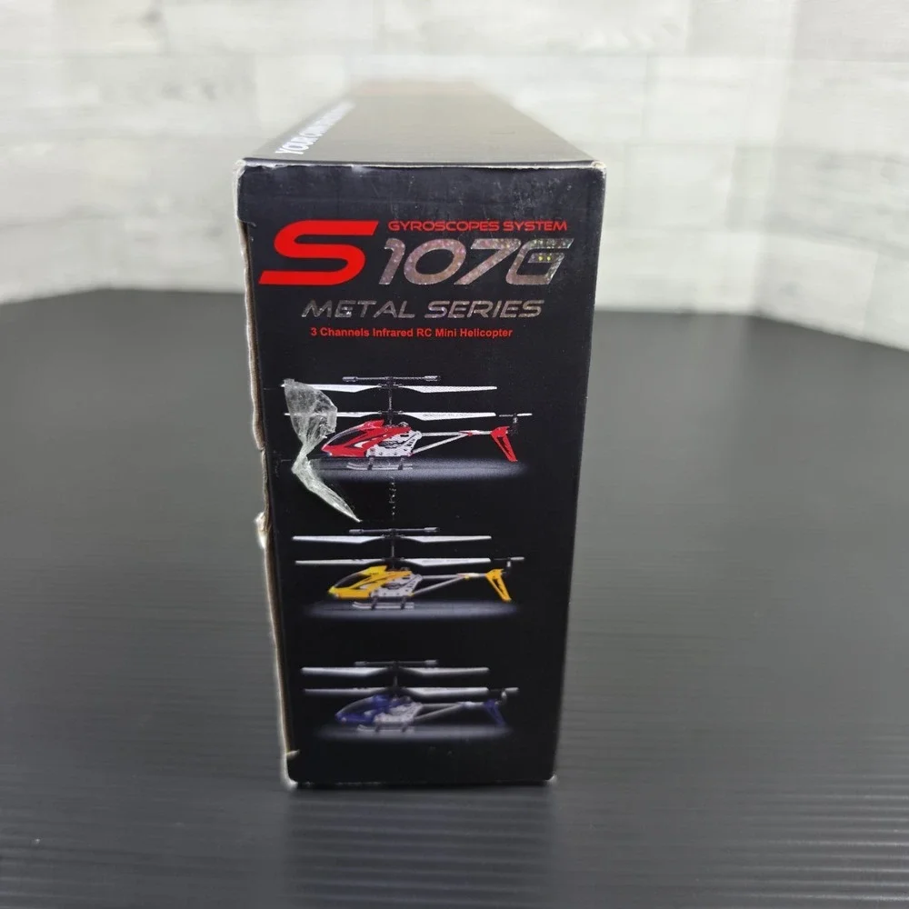 Syma RC Helicopter 3.5CH S107G Mini Aircraft‎ Metal Remote Control GYRO Kids NIB